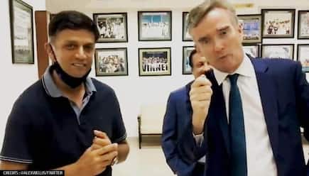 Video: Rahul Dravid Teaches Kannada to British High Commissioner to India | WATCH