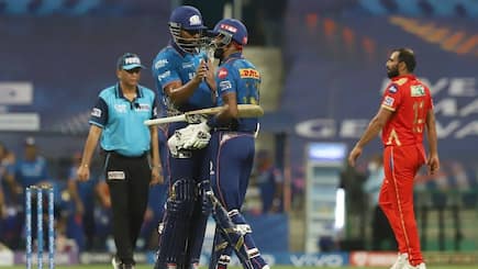 IPL 2021 Today Match Report, MI vs PBKS 2021 Scorecard: Kieron Pollard, Hardik Pandya Guide Mumbai Indians to 6-Wicket Win Over Punjab Kings