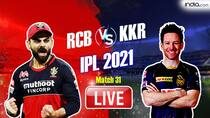 Live KKR vs RCB Score and Updates IPL 2021, Match 31: KKR Hoping For a Turnaround vs RCB