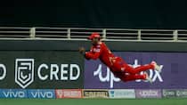 IPL 2021, PBKS vs RR: Fabian Allen Grabs Mid-Air Blinder to Dismiss Liam Livingstone | WATCH
