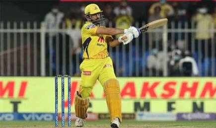 Ipl 2021 srh vs csk watch video ziva dhonis celebration on ms dhonis match winning six against hyderabad 5002403