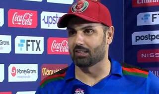 Cricket news afghanistan vs pakistan mohammad nabi believes his team fight till the end to win against babar azam team 5076637
