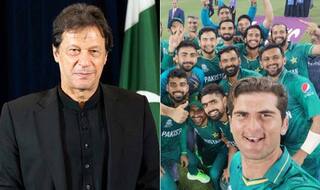 Cricket news ind vs pak t20 world cup 2021 imran khan congratulate pakistan cricket team for 10 wicket win against india 5067866