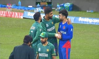 Rashid Khan’s Bromance With Pakistan Players After Afghanistan Lose Super 12 Clash Wins Hearts; Pictures go Viral