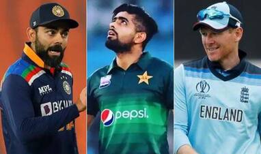 Virat Kohli Babar Azam Eoin Morgan Twitter