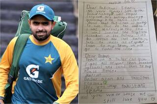 Babar Azam’s Heartfelt Reply to 8-Year-Old Fan After Pakistan’s T20 World Cup Semifinal Loss Wins Hearts on Social Media, Asks For Autograph From ‘Future Captain’