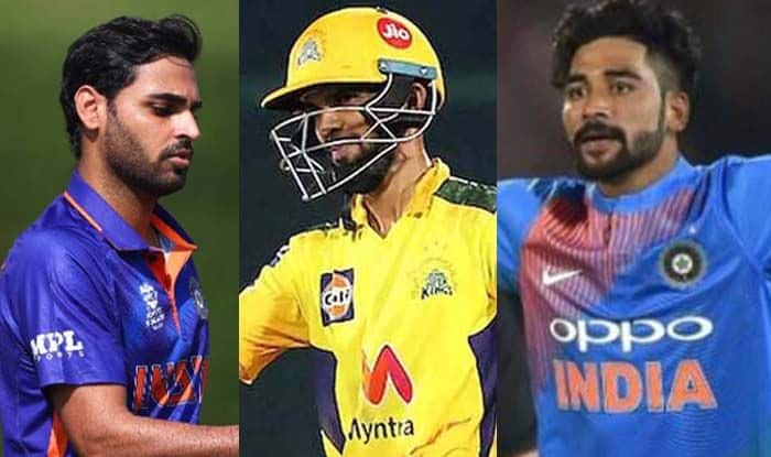 Bhuvneshwar Kumar Ruturaj Gaikwad Mohammad Siraj