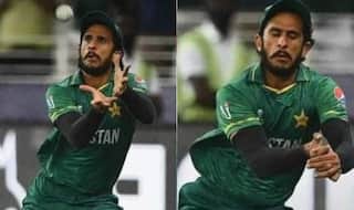 Pak vs aus highlights semi final icc t20 world cup 2021 fan troll hasan ali after catch drop in 19th over 5092401