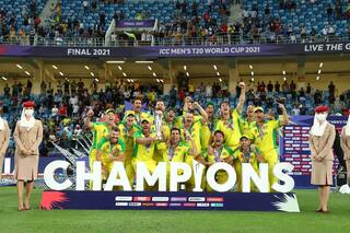 NZ vs AUS T20 Scorecard, T20 World Cup 2021 Final Match: Mitchell Marsh, David Warner Power Australia to Maiden World T20 Title, Beat New Zealand by 8 Wickets