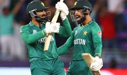 Cricket news t20 world cup 2021 2nd semifinal pak vs aus why pakistan playing in bold style tells matthew hayden 5090774