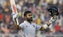 Cricket news on this day virat kohli hit last international century against bangladesh in indias first pink ball test 5106357