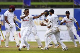 Cricket news sl vs wi test highlights dimuth karunaraten stars as sri lanka beat west indies by 187 run 5110443