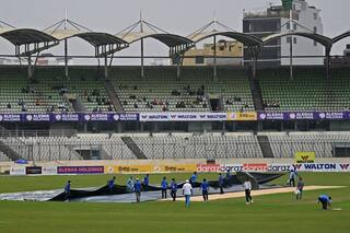 Ban vs pak 2nd test pakistan 188 for 2 at stumps in rain 5124857