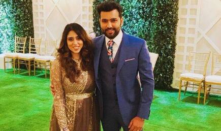 Cricket news rohit sharma praises on his wife abter becoming odi captain says she is my number 1 support system 5131019