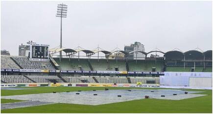 BAN vs PAK: Rain Plays Spoilsport, Washes Out Day 3 of 2nd Test
