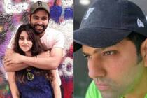 Cricket news rohit sharma new look wife ritika sajdeh ask why your are looking broody 5184014