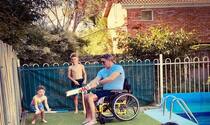 Chris cairns posted pictures of him playing cricket in a wheelchair 5166124