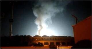 WATCH | Fire Breaks Out Karachi’s National Stadium Ahead of PSL Opener Match Between Karachi Kings and Multan Sultans