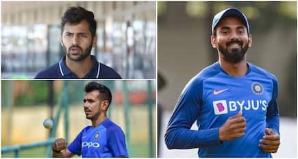 WATCH | Shardul Thakur Engage in a Hilarious Banter With Lucknow Super Giants Captain KL Rahul and Yuzvendra Chahal, Asks How Much is The Budget For Him