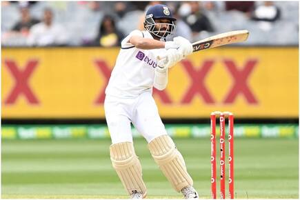 Cricket news ranji trophy 2022 mum vs goa ajinkya rahane out for 0 mumbai all out at 163 against goa 5256351