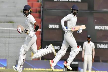 Cricket news ranji trophy baba aparajith and baba indrajith create unique record 5258798