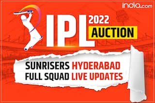 Sunrisers Hyderabad (SRH) Full Squad LIVE Updates, IPL 2022 Auction: Complete List of Players Bought, Remaining Purse