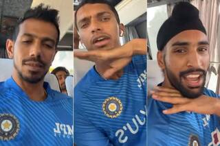 Cricket news ind vs sl yuzvendra chahal make video on film pushpa along with teammates in bus 5252752