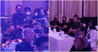 IPL 2022: Shahrukh Khan’s Son-Daughter Duo Aryan Khan and Suhana Khan Attend Pre-IPL Auction Briefing For KKR, PICS Go Viral