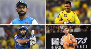 Virat Kohli, Rohit Sharma, MS Dhoni and Rafael Nadal Get GOAT Icon Hashtag on Twitter, Netizens Go Gaga Over it