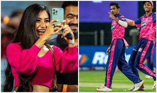 IPL 2022: Yuzvendra Chahal-Dhanashree Verma’s ‘Click’em, Pick’em’ Moment Goes Viral After Rajasthan Beat Hyderabad | SEE PICS