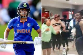 Icc women world cup 2022 west indies women cricket team dancing after south africa win over india watch video 5305404