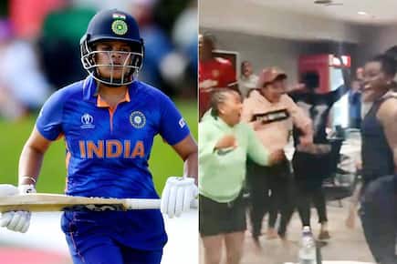 Icc women world cup 2022 west indies women cricket team dancing after south africa win over india watch video 5305404