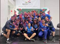 Team india celebrated holi in auckland before the world cup match against australia 5292321