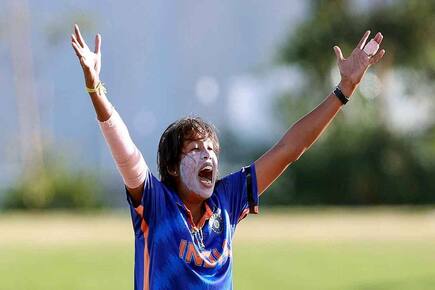Cricket news womens world cup 2022 indw vs wiw jhulan goswami creates world record completes 40 world cup wickets 5283782
