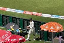 Pakistan vs australia 2nd test marnus labuschagne leaves the field with a nose bleed see pictures 5287546