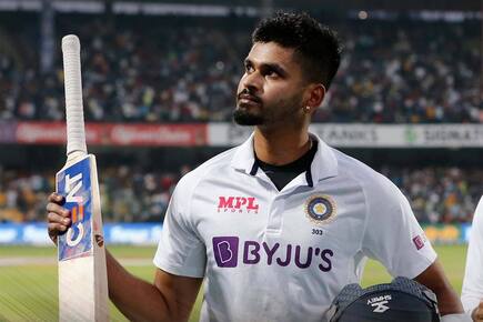 Cricket news ind vs sl 2nd test shreyas iyer reacts to match winning knock against sri lanka 5286720