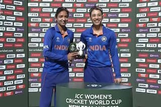 Cricket news indw vs wiw we both deserve it equally smriti mandhana shares player of the match trophy with harmanpreet kaur 5283635