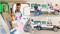 Virat Kohli Inaugurates Ambulance Service For Stray Animals Ahead of 100th Test Match Against Sri Lanka, Watch
