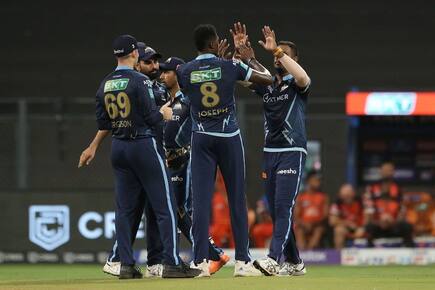 Cricket news ipl 2022 gt vs srh gujarat titans achieved highest target in the 20th over of ipl 5362657