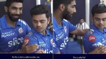 Jasprit Bumrah Hilariously Trolls Mumbai Indians Opener Ishan Kishan Over Biceps; Video Goes VIRAL | WATCH