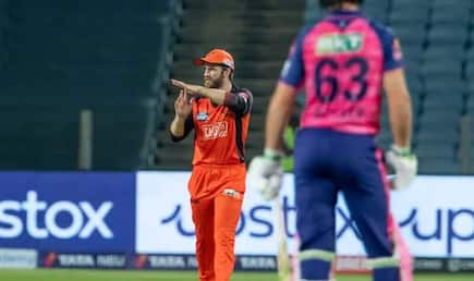 Cricket news ipl 2022 shr did not believe kane williamson was out against rr they lodge protest 5316491