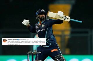 Rahul Tewatia Joins MS Dhoni, Sets Twitter on Fire With Two Sixes Off Last Two Balls to Help GT Beat PBKS