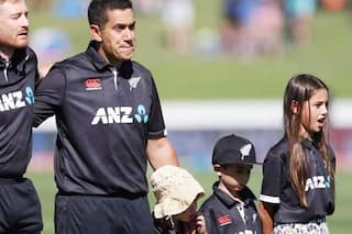 Cricket news ross taylor retirement nz vs ned new zealand legend emotional during national anthem before match 5318463
