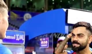 IPL 2022: Virat Kohli Meets ‘Baby AB’ Dewald Brevis After Getting Him Out; Ex-RCB Skipper Asks ‘How’s it? Good? Enjoying it?’ | WATCH VIDEO