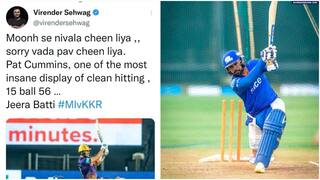 IPL 2022: Virendra Sehwag Faces Backlash On Hilariously Trolling MI After Pat Cummins Fastest 50, Asks Rohit Sharma Fans To Calm Down | See Tweet