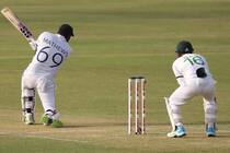 Cricket news ban vs sl 1st test angelo mathews missed double century by 1 run nayeem hasan takes 6 wicket haul 5395670