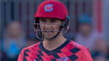 Liam Livingstone Six: Liam Livingstone hits a monster six in the T20 Blast