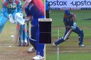 Cricket news ipl 2022 dc vs lsg live why mitchell marsh did not take drs as bowl didnt hit bat 5368783