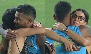 Natasa Stankovic Gets Emotional After Meeting Hardik Pandya Post GT Win IPL 2022; Video Goes VIRAL | WATCH