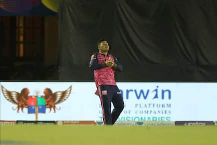 Riyan parag surpasses ravindra jadeja to become most catches taken by indian fielder in an ipl season 5403887